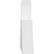 Ekena Millwork Portland Architectural Grade PVC Gable Bracket, 48"W x 10"H x 2"D x 6"F, 5/12 Pitch GBP048X10X0206POR00 - alternate 3